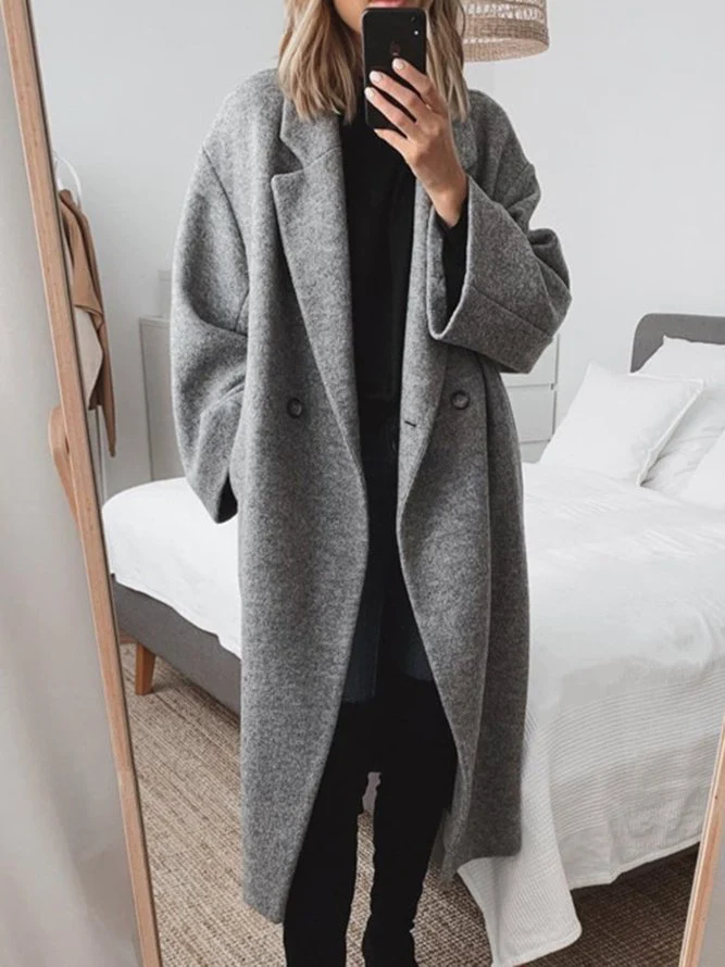 Harper | Cozy, long, comfortable coat