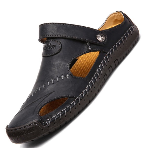 Chris | Orthopedic Leather Sandals