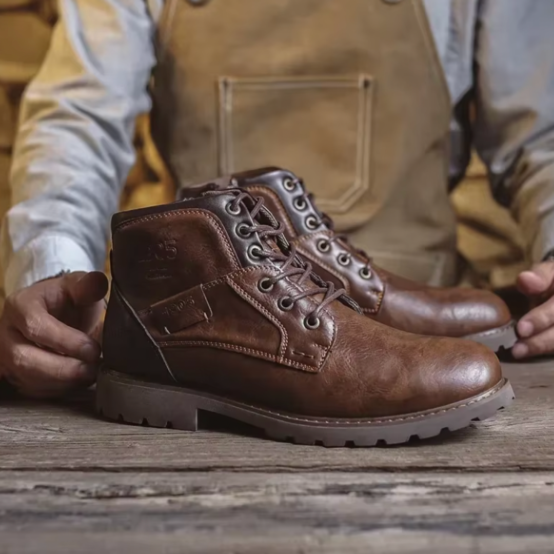 Aaron | Vintage Leather Boots