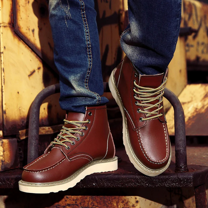 Cole | Vintage Leather Boots