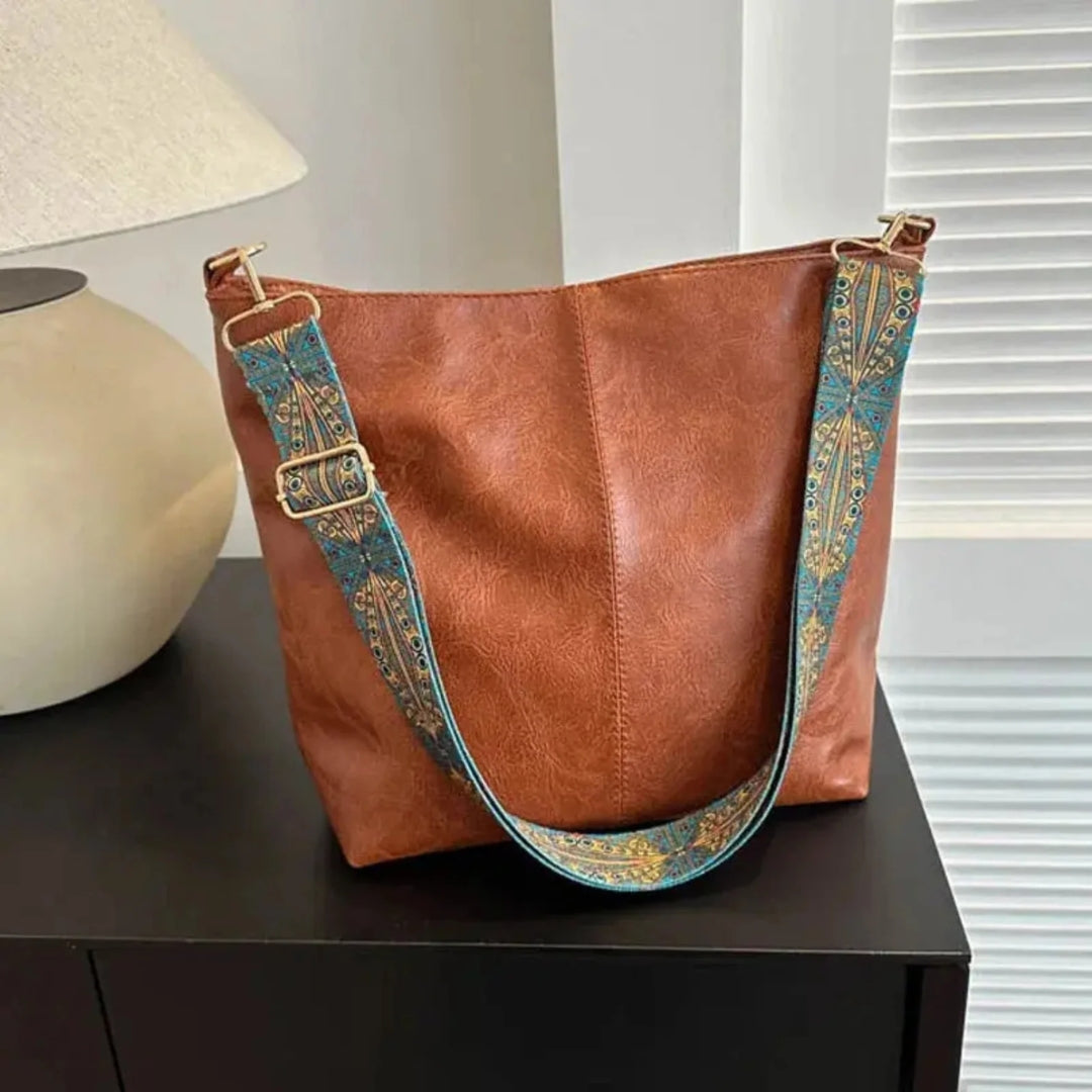 Esther | Vintage Leather Shoulder Bag