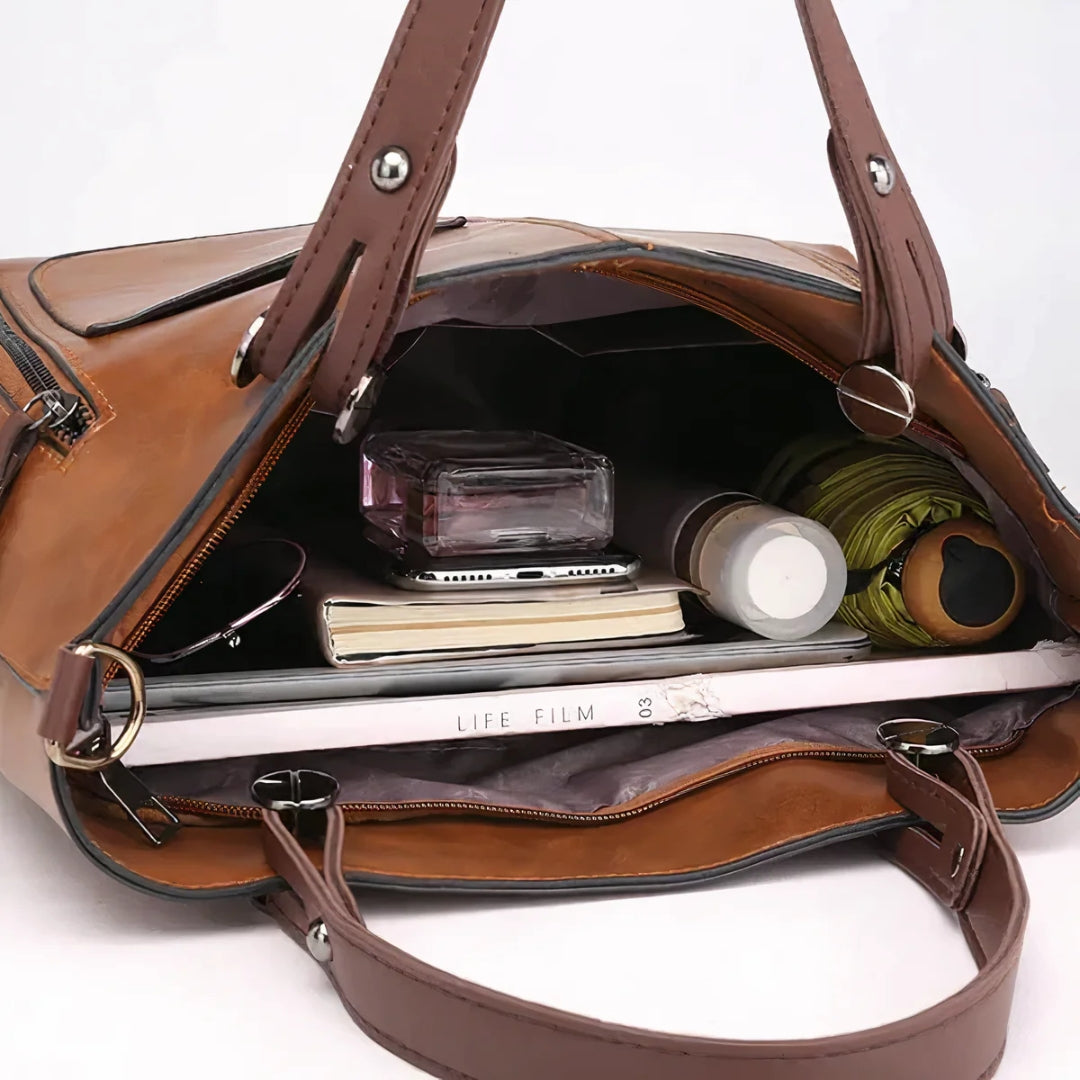 Nova | Vintage Leather Shoulder Bag