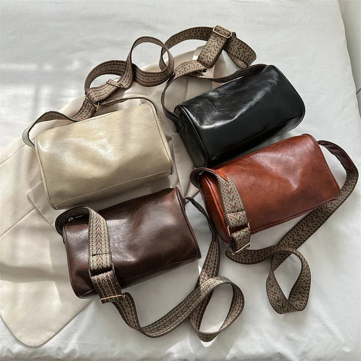 Trine | Vintage Leather Crossbody Bag