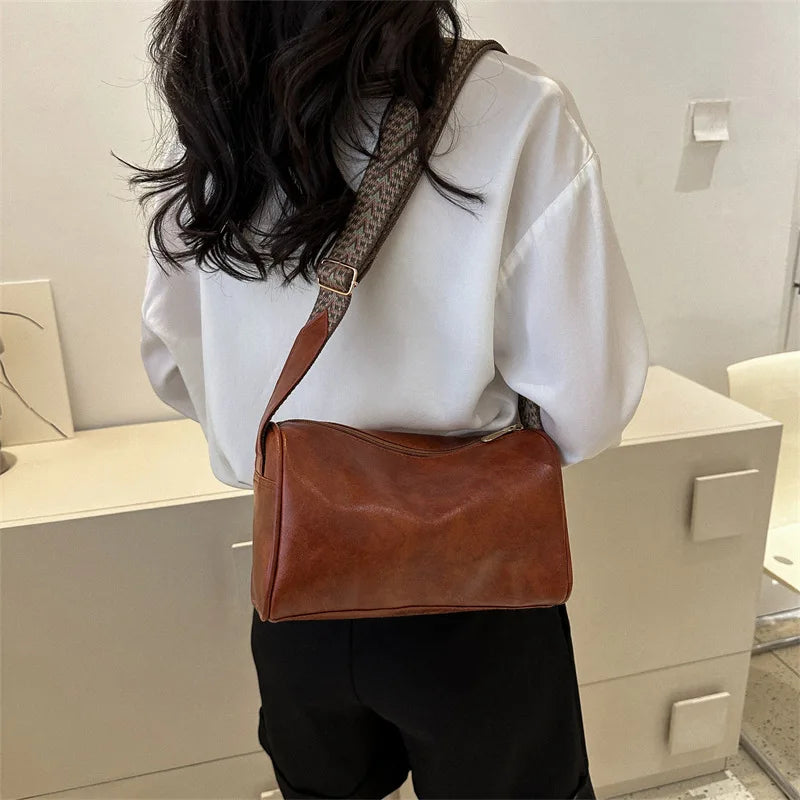 Trine | Vintage Leather Crossbody Bag