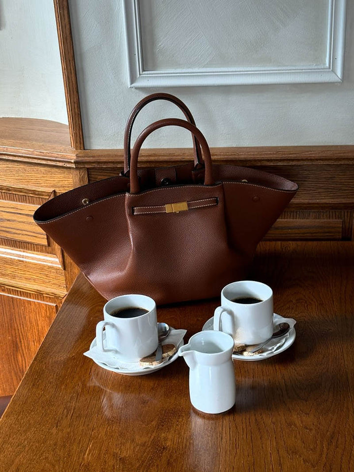 Melanie | Leather Shopper Bag