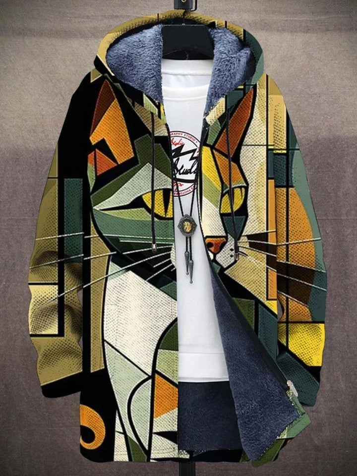 Anna | Jacket with artistic print