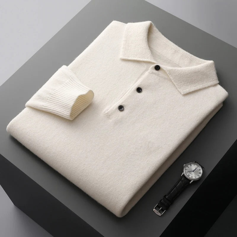 Rafael | Cashmere Polo Sweater