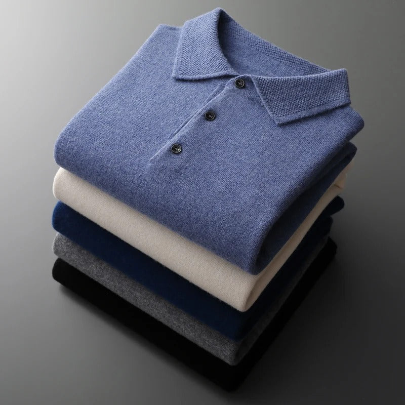 Rafael | Cashmere Polo Sweater