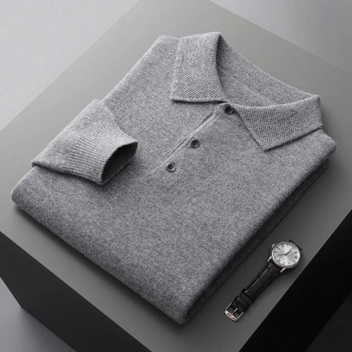 Rafael | Cashmere Polo Sweater